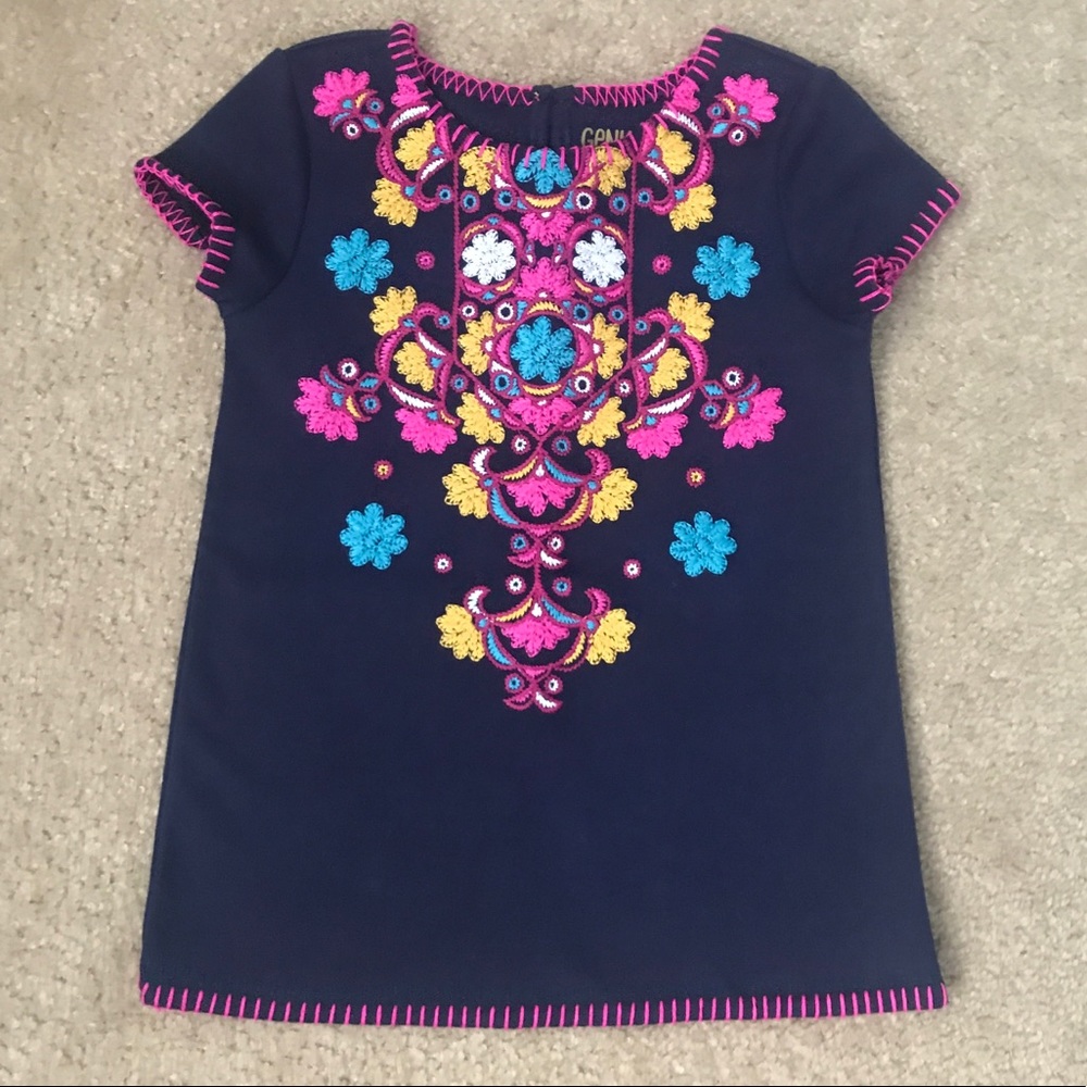 OshKosh Genuine Kids Girls Embroidered Dress